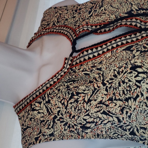 Daniel Rainn Sleeveless Tassel Tie Top Size M - Picture 3 of 13